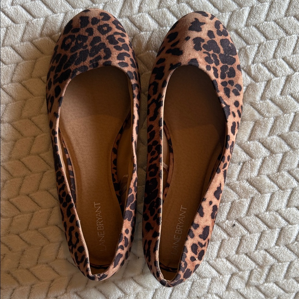 Lane Bryant Animal Print Women's Flats